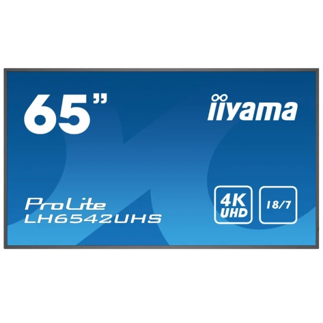 Monitor DigitalSignage iiyama LH6542UHS-B3 65
